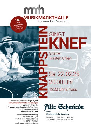 Entradas para Knappstein singt Knef en 22.02.2025 - Comprar entradas